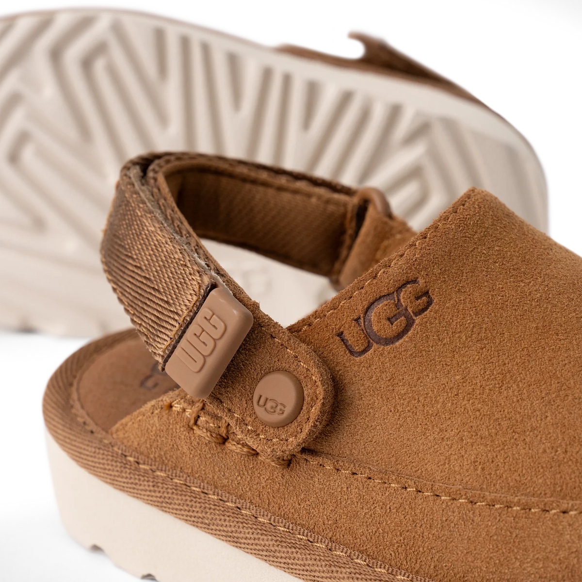 Overkicks - UGG Goldenstar Clog Chestnut (Toddler) (1159770T-CHE) - imagen 5