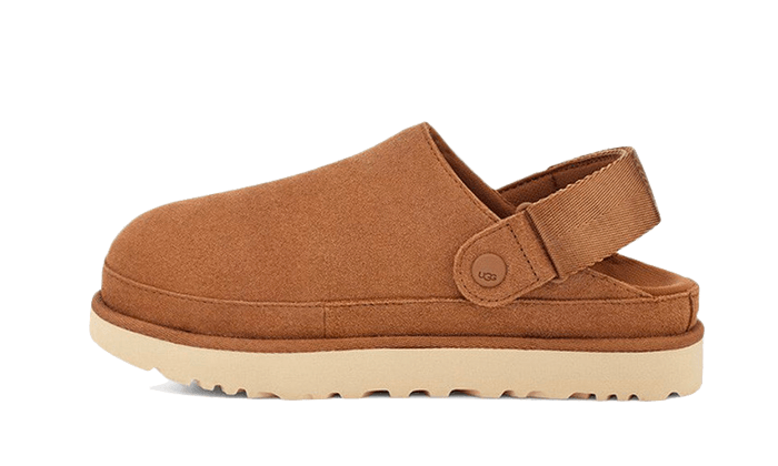 Overkicks - UGG Goldenstar Clog Chestnut (Womens) (1138252-CHE) - vista lateral