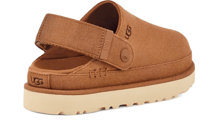 Overkicks - UGG Goldenstar Clog Chestnut (Womens) (1138252-CHE) - vista trasera