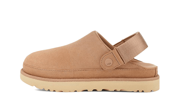 Overkicks - UGG Goldenstar Clog Driftwood (Womens) (1138252-DRI) - vista lateral