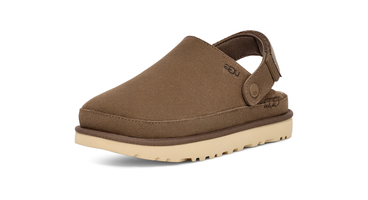 Overkicks - UGG Goldenstar Clog Hickory (Womens) (1138252-HCK) - vista trasera