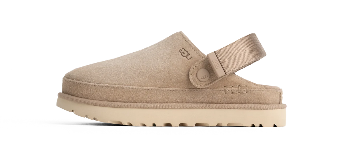 Overkicks - UGG Goldenstar Clog Sand (Womens) (1138252-SAN) - vista lateral