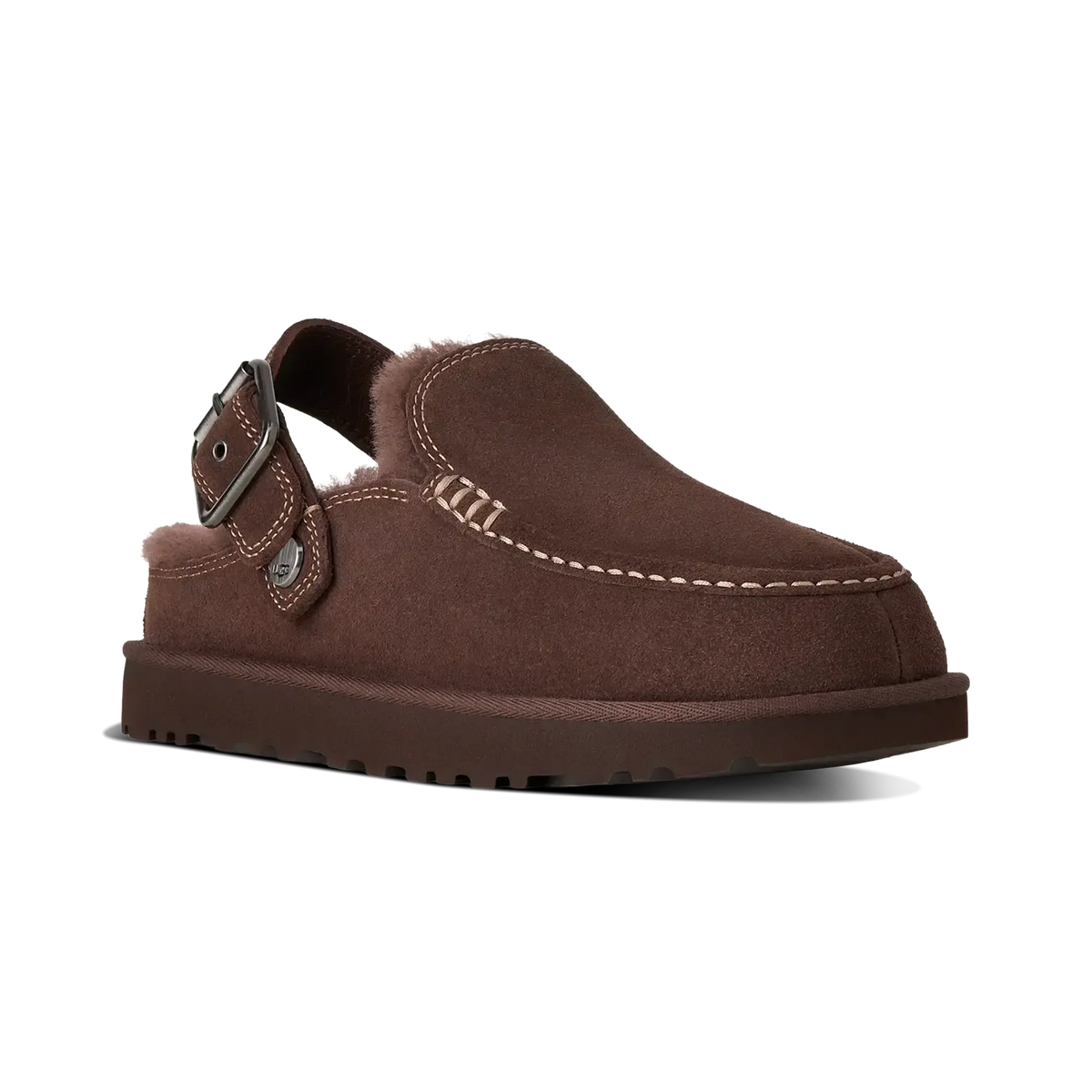 Overkicks - UGG Goldenstar Evelina Clog Burnt Cedar (Women's) (1180251-BCDR) - imagen 2