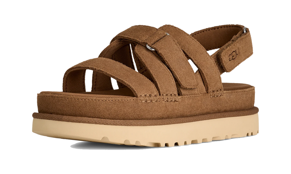 Overkicks - UGG Goldenstar Gleam Sandal Chestnut (Womens) (1175122-CHE) - vista trasera