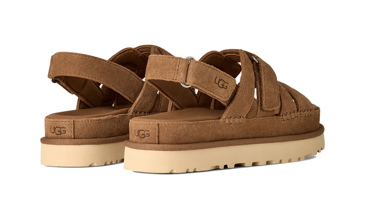 Overkicks - UGG Goldenstar Gleam Sandal Chestnut (Womens) (1175122-CHE) - detalle suela