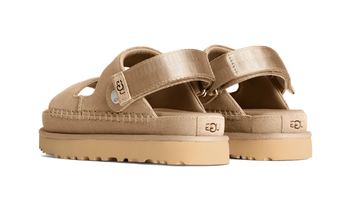 Overkicks - UGG Goldenstar Glide Sandal Sand (Womens) (1167399-SAN) - vista trasera