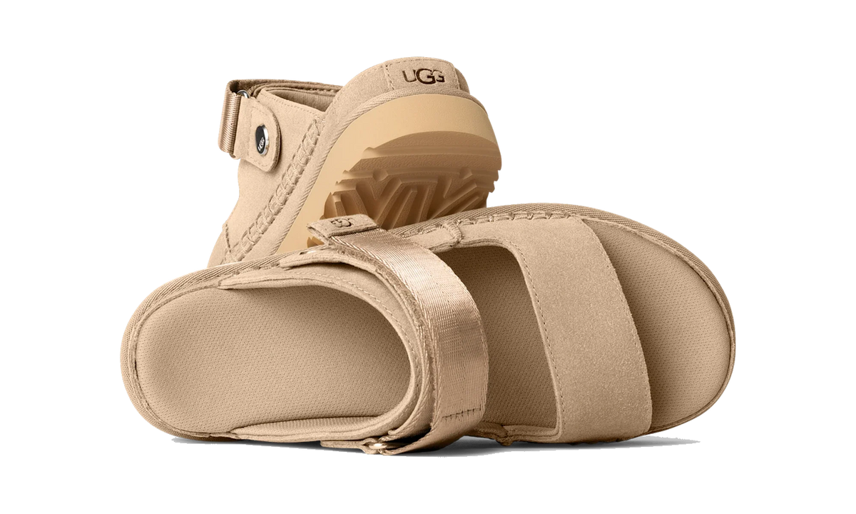 Overkicks - UGG Goldenstar Glide Sandal Sand (Womens) (1167399-SAN) - detalle suela