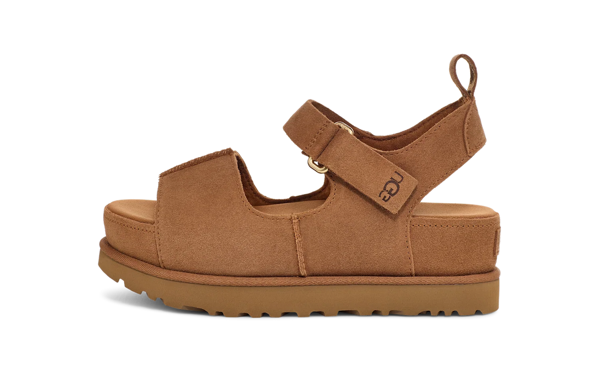 Overkicks - UGG Goldenstar Hi Sandal Chestnut (Womens) (1167356-CHE) - vista lateral