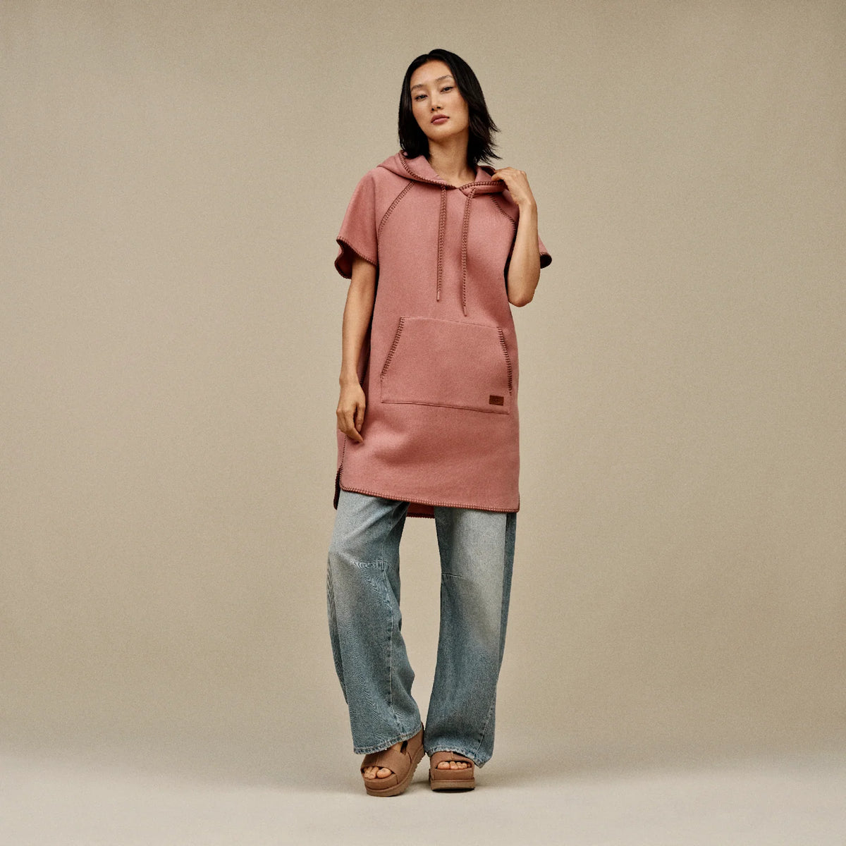 Overkicks - UGG Goldenstar Hi Sandal Chestnut (Womens) (1167356-CHE) - detalle talon