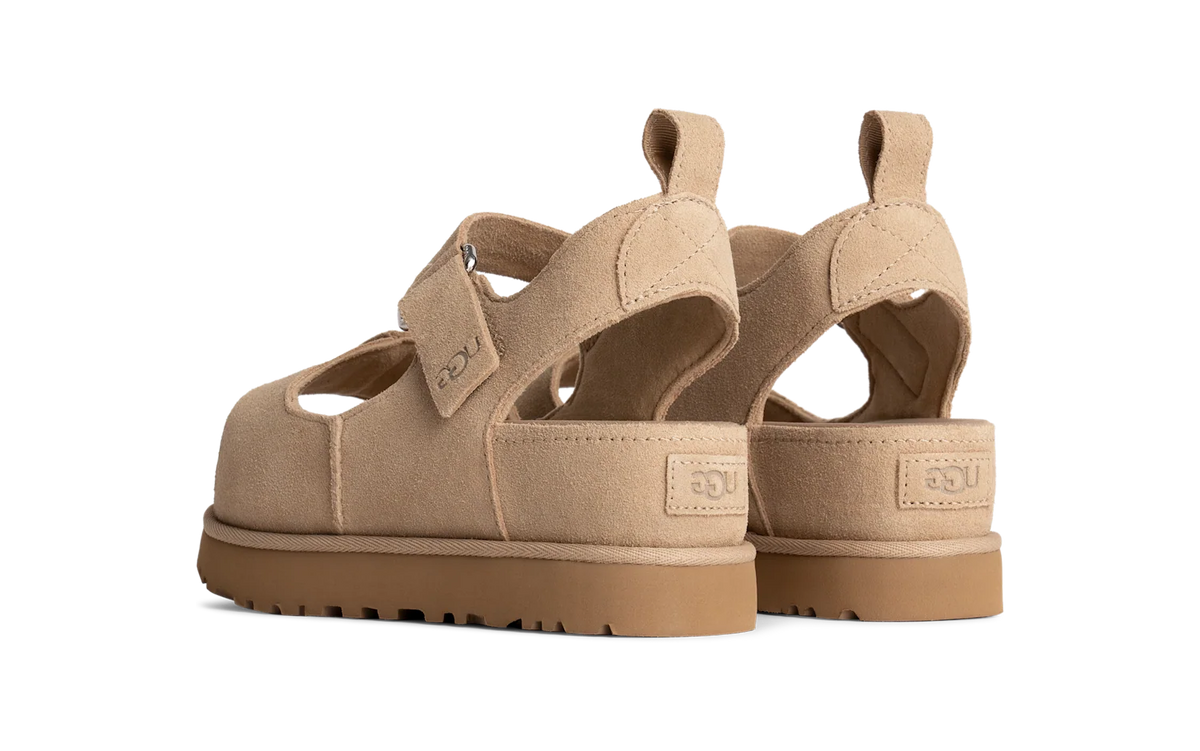 Overkicks - UGG Goldenstar Hi Sandal Sand (Womens) (1167356-SAN) - vista trasera