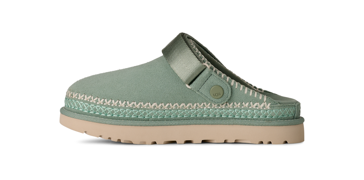 Overkicks - UGG Goldenstar Meadow Accent Clog Artichoke (Womens) (1177270-ART) - par completo