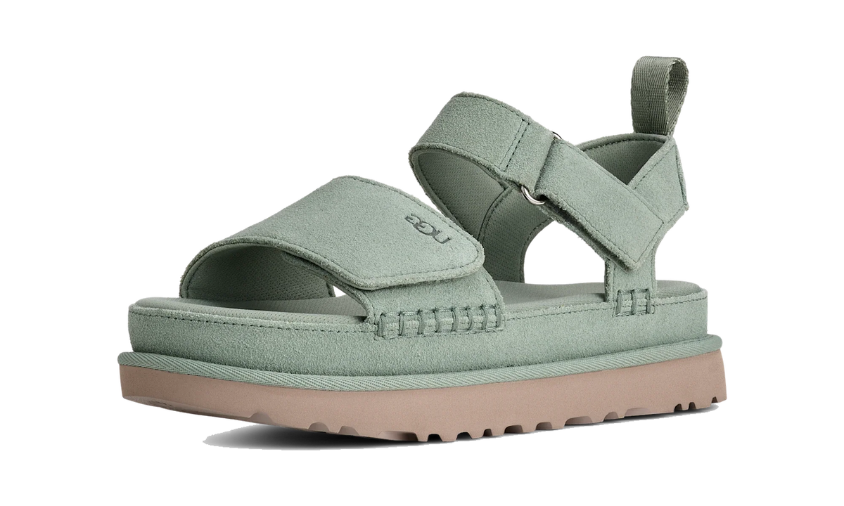 Overkicks - UGG Goldenstar Platform Sandal Artichoke (Womens) (1136783-ART) - vista trasera