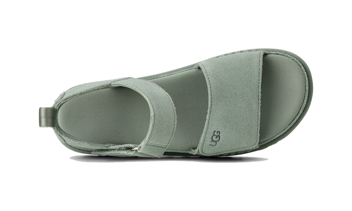 Overkicks - UGG Goldenstar Platform Sandal Artichoke (Womens) (1136783-ART) - detalle talon