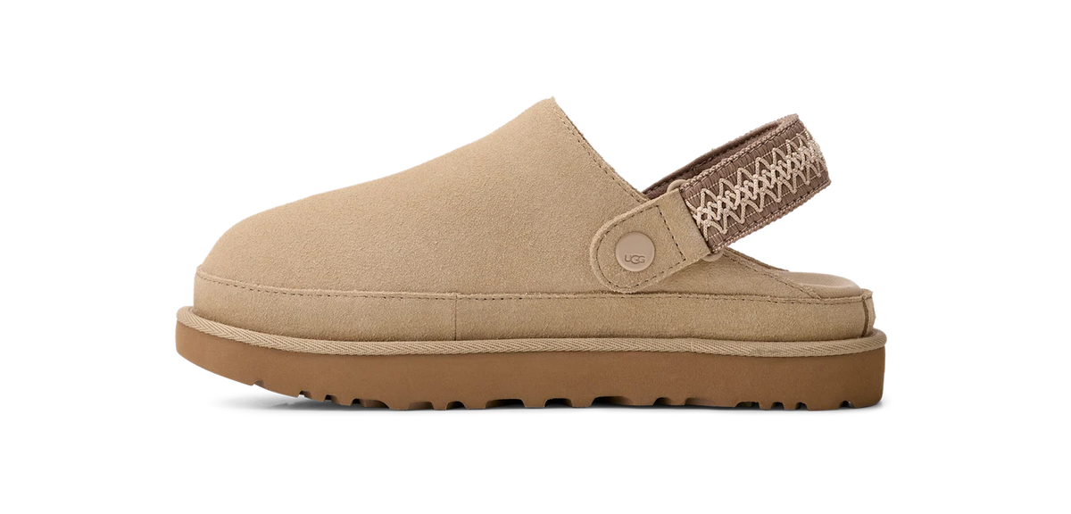 Overkicks - UGG Goldenstar UGGbraid Clog Mustard Seed (Womens) (1177710-MDSD) - par completo