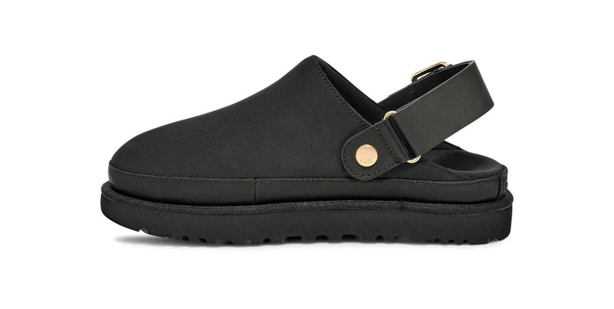 Overkicks - UGG Goldenstar Villa Clog Black (Womens) (1169590-BLK) - par completo