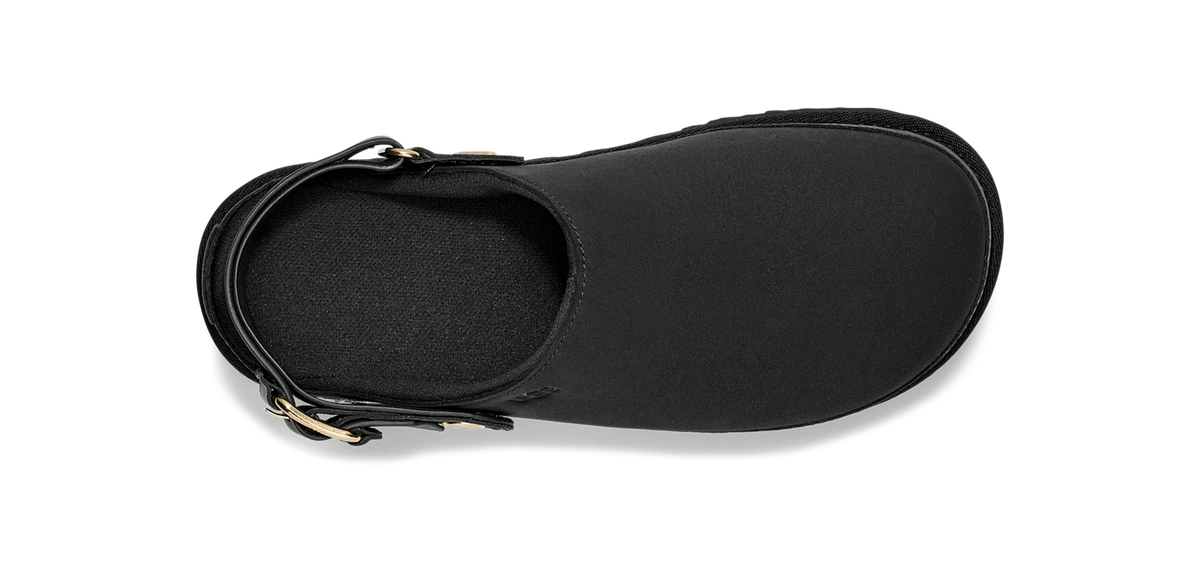 Overkicks - UGG Goldenstar Villa Clog Black (Womens) (1169590-BLK) - vista superior