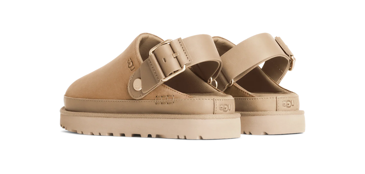 Overkicks - UGG Goldenstar Villa Clog Mustard Seed (Womens) (1169590-MDSD) - vista trasera
