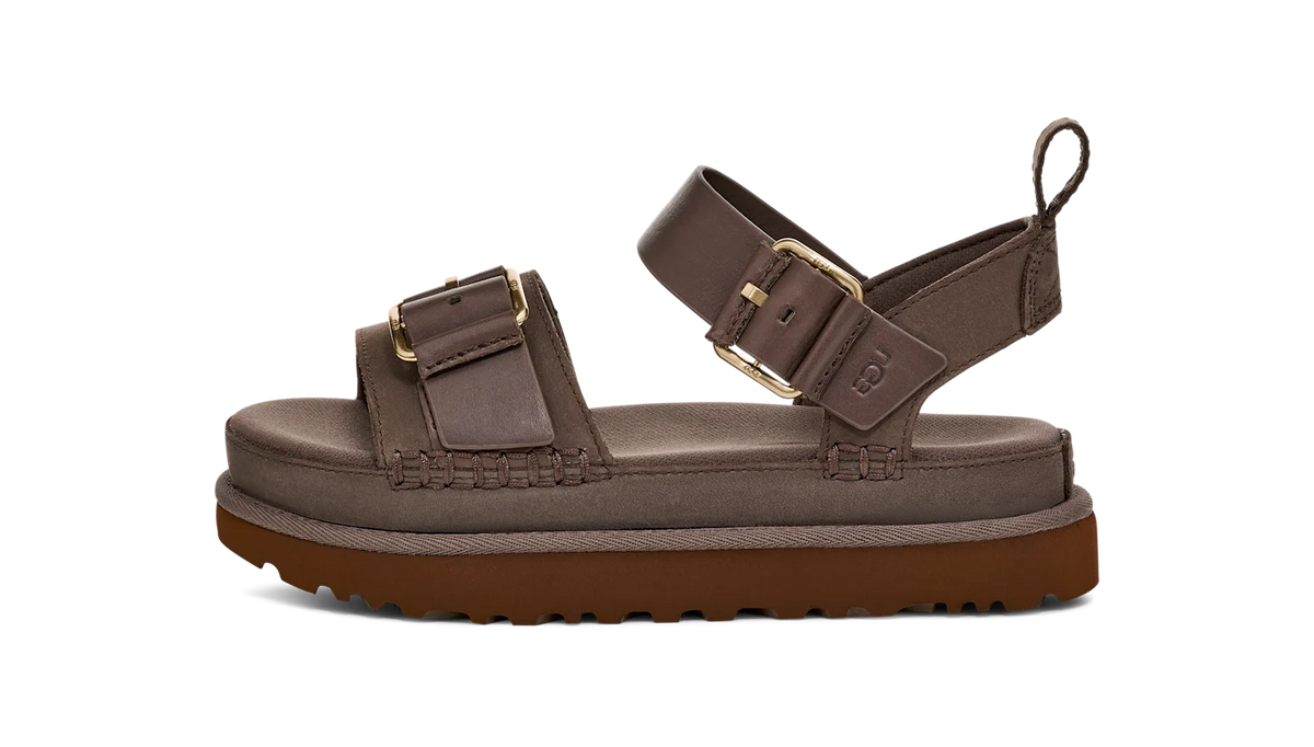 Overkicks - UGG Goldenstar Villa Sandal Molasses (Womens) (1167392-MLSS) - vista lateral