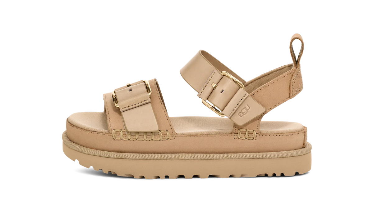 Overkicks - UGG Goldenstar Villa Sandal Mustard Seed (Womens) (1167392-MDSD) - vista lateral