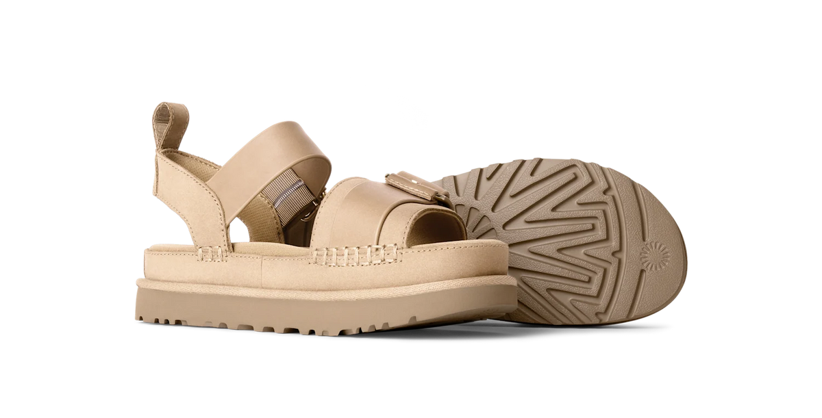 Overkicks - UGG Goldenstar Villa Sandal Mustard Seed (Womens) (1167392-MDSD) - par completo