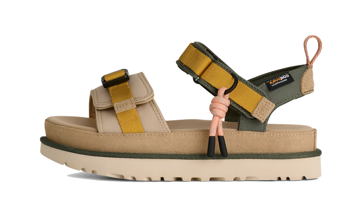 Overkicks - UGG Goldenstar Wildwood Sandal Sand Castle (Womens) (1180070-SNDC) - vista lateral