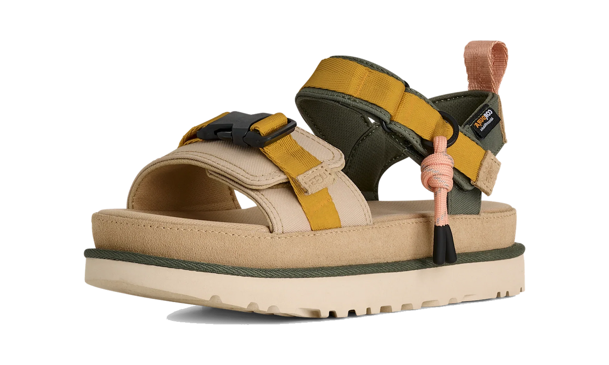 Overkicks - UGG Goldenstar Wildwood Sandal Sand Castle (Womens) (1180070-SNDC) - vista trasera
