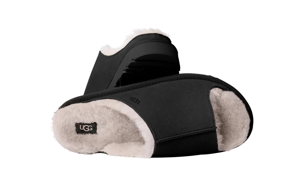 Overkicks - UGG Greenport Slide Black (Womens) (1167610-BLK) - detalle suela