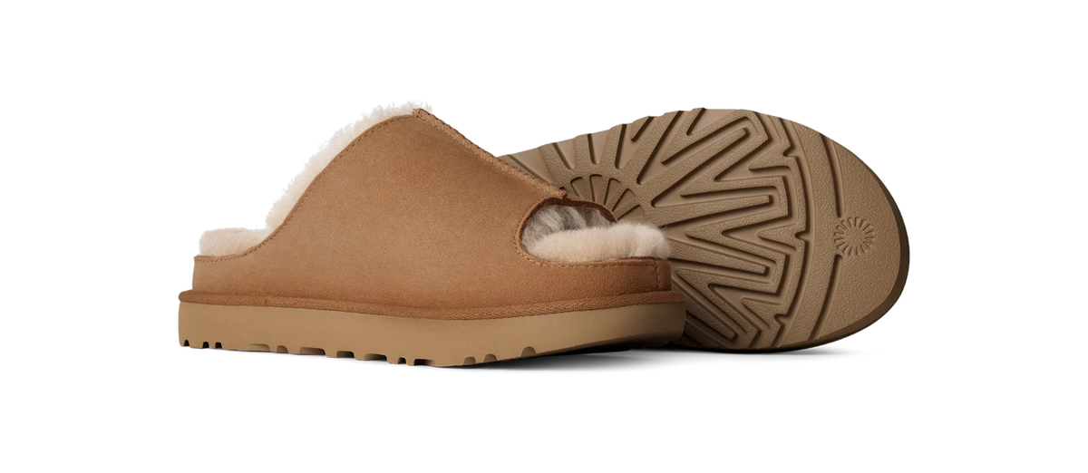 Overkicks - UGG Greenport Slide Chestnut (Womens) (1167610-CHE) - par completo