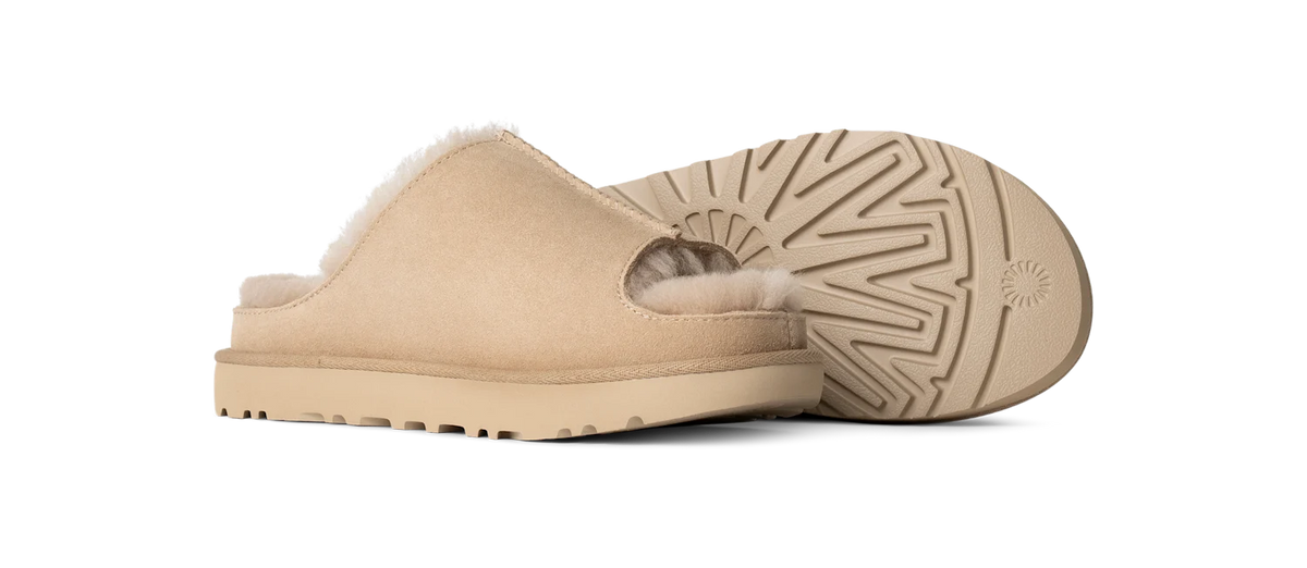 Overkicks - UGG Greenport Slide Sand (Womens) (1167610-SAN) - par completo