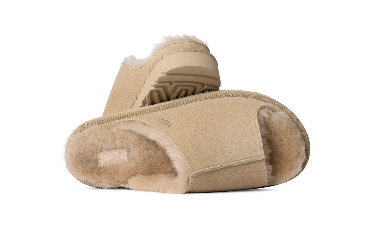 Overkicks - UGG Greenport Slide Sand (Womens) (1167610-SAN) - detalle suela