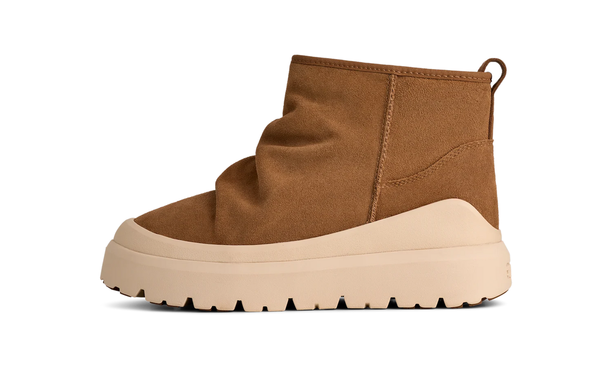 Overkicks - UGG Heritage Utility Mini Boot Chestnut Whitecap (1173811-CWTC) - vista lateral