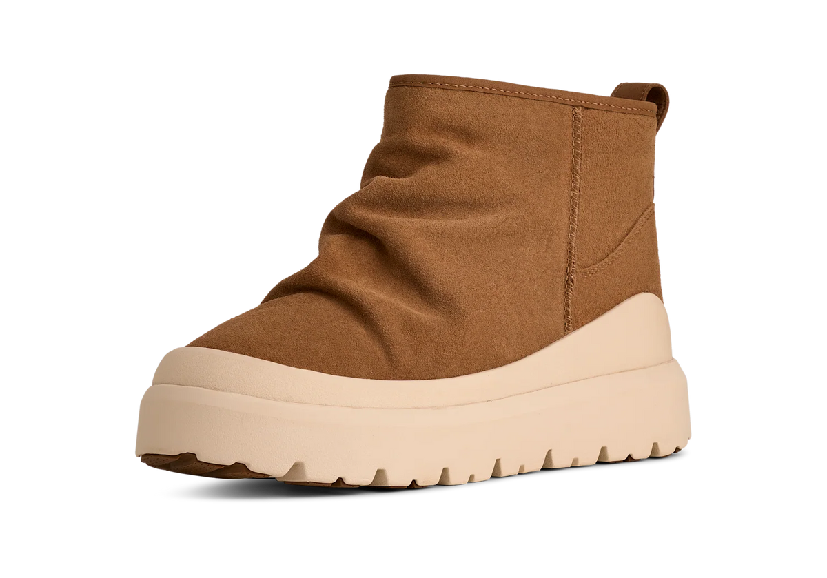 Overkicks - UGG Heritage Utility Mini Boot Chestnut Whitecap (1173811-CWTC) - vista trasera