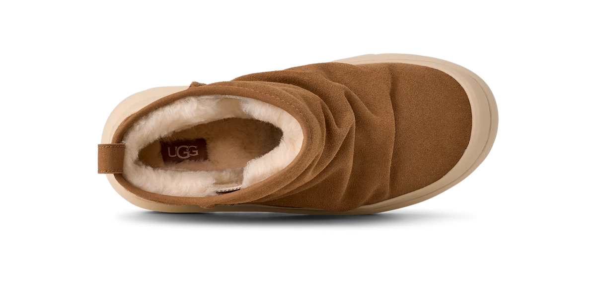 Overkicks - UGG Heritage Utility Mini Boot Chestnut Whitecap (1173811-CWTC) - detalle talon