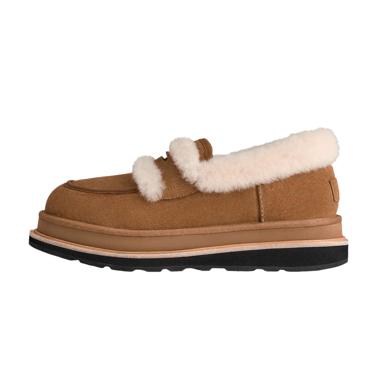 Overkicks - UGG Loafer sacai Chestnut (Women's) (1178370-CHE) - vista lateral