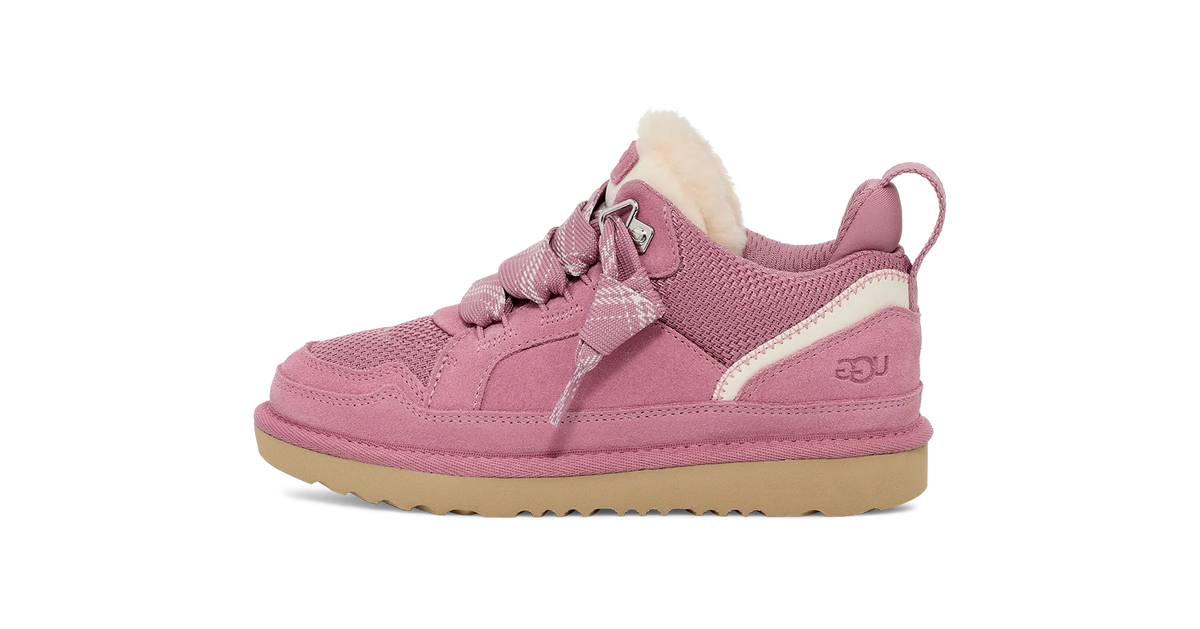 Overkicks - UGG Lowmel Dusty Orchid (Kids) (1152410K-DYR) - vista lateral