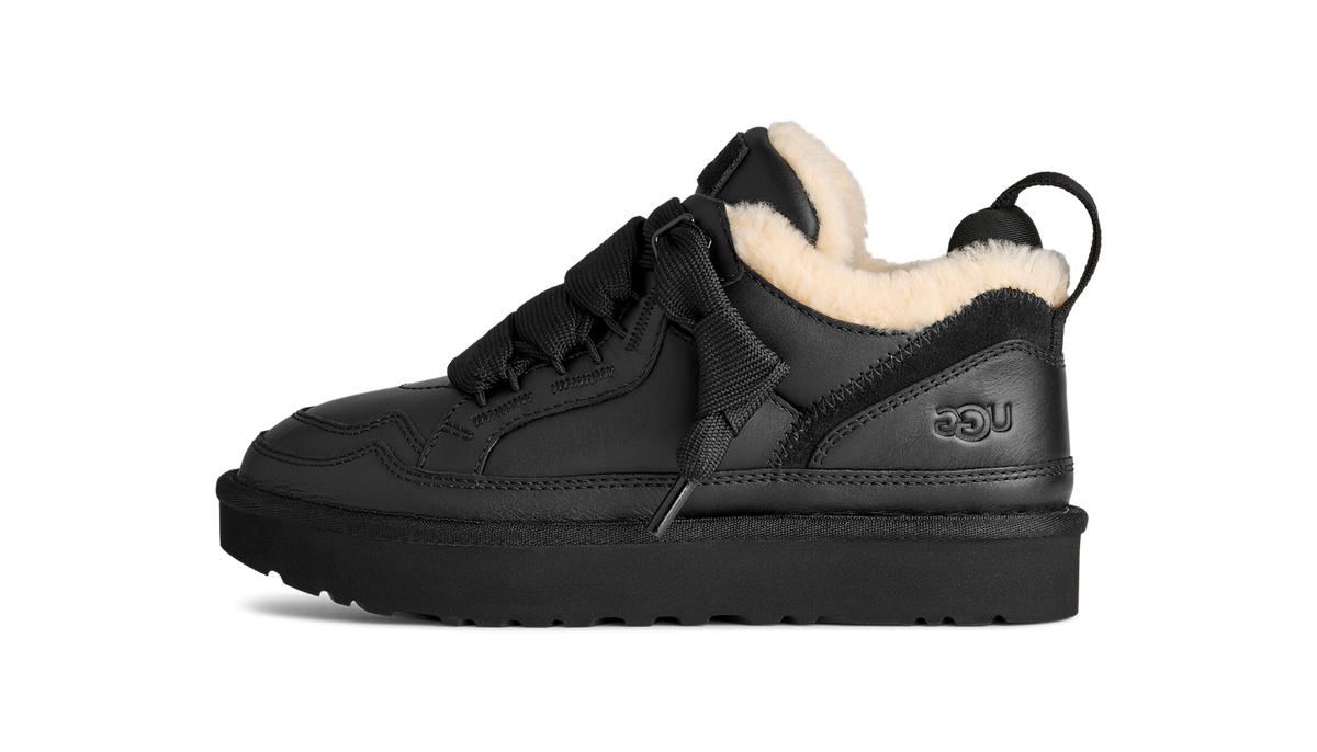 Overkicks - UGG Lowmel Leather Black (1171537-BLK) - vista lateral