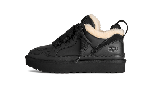 Overkicks - UGG Lowmel Leather Black (1171537-BLK) - vista lateral