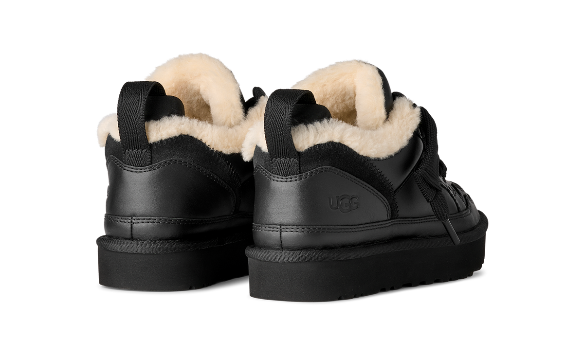 Overkicks - UGG Lowmel Leather Black (1171537-BLK) - detalle lateral