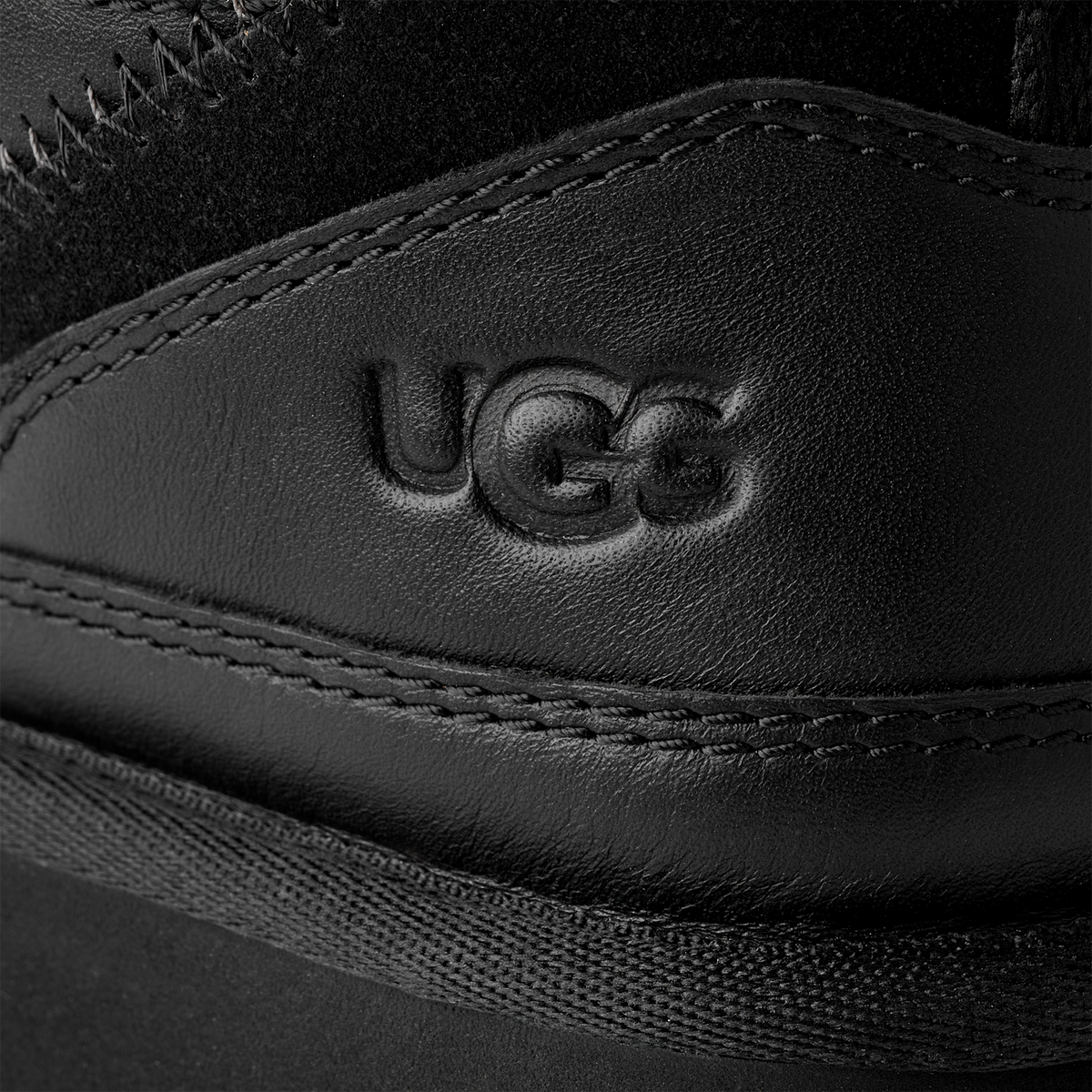 Overkicks - UGG Lowmel Leather Black (1171537-BLK) - detalle suela