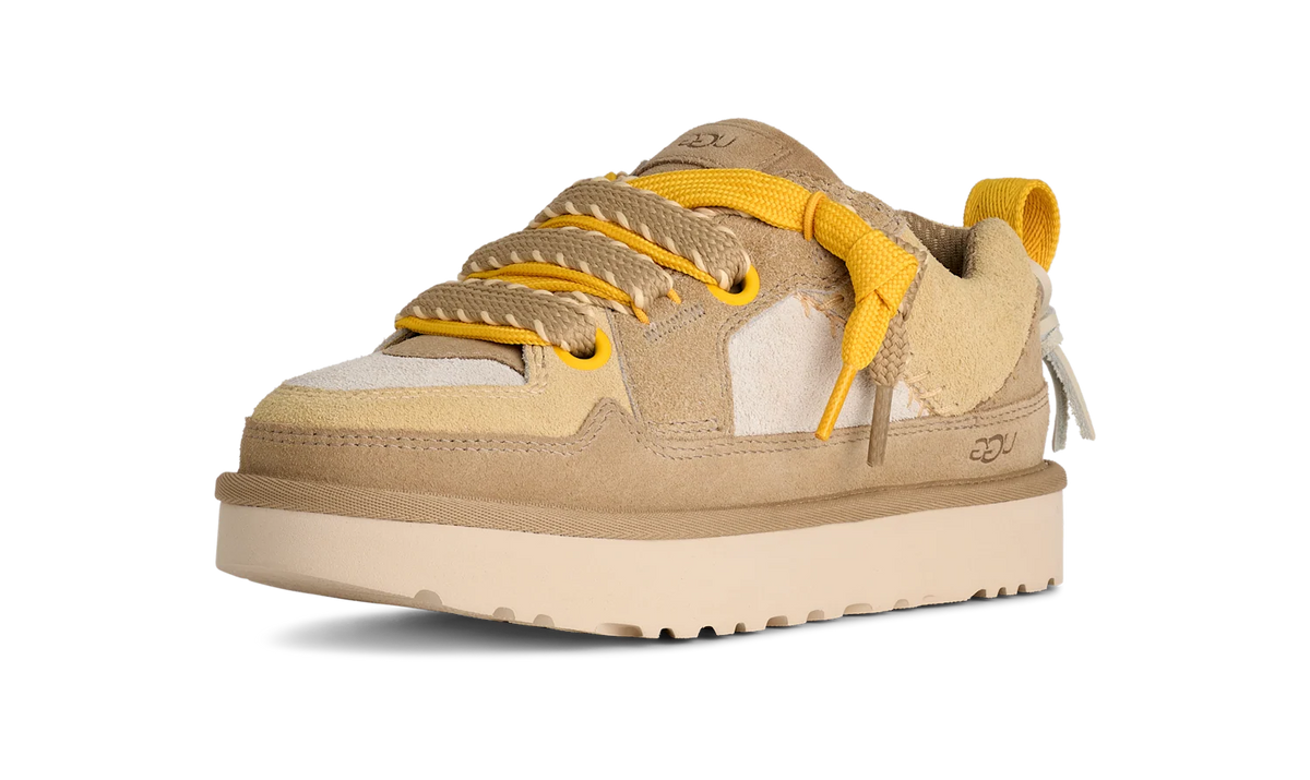 Overkicks - UGG Lowmel Lo Biarritz Mustard Seed (Womens) (1172710-MDSD) - vista trasera