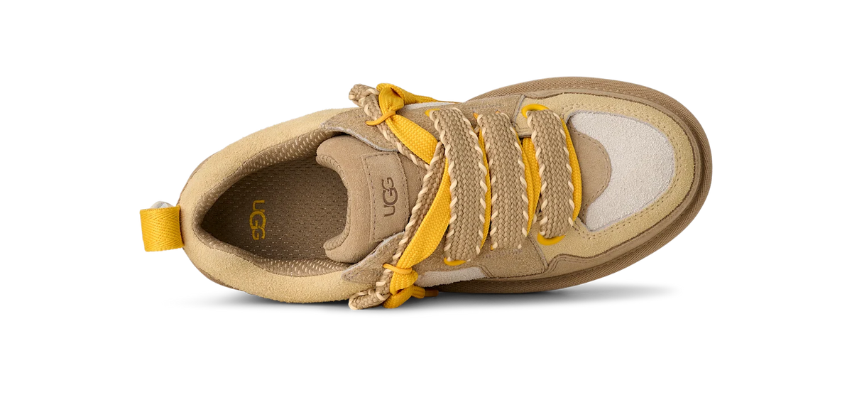 Overkicks - UGG Lowmel Lo Biarritz Mustard Seed (Womens) (1172710-MDSD) - detalle talon