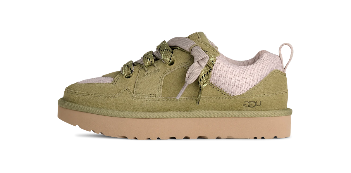 Overkicks - UGG Lowmel Lo Muted Brass (Womens) (1168890-MBRS) - vista lateral