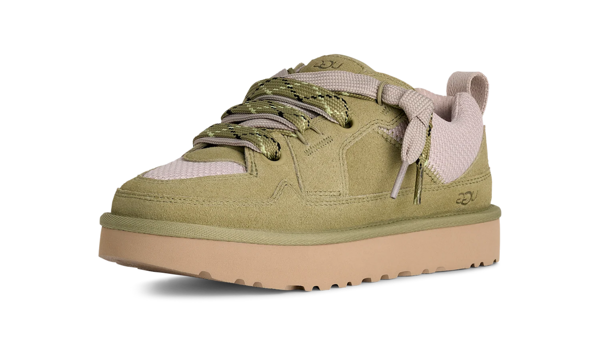Overkicks - UGG Lowmel Lo Muted Brass (Womens) (1168890-MBRS) - vista trasera