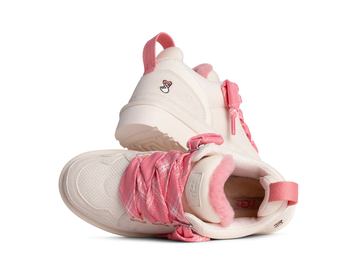 Overkicks - UGG Lowmel Love 25 Jasmine Tropical Pink (Womens) (1172170-JNT) - par completo