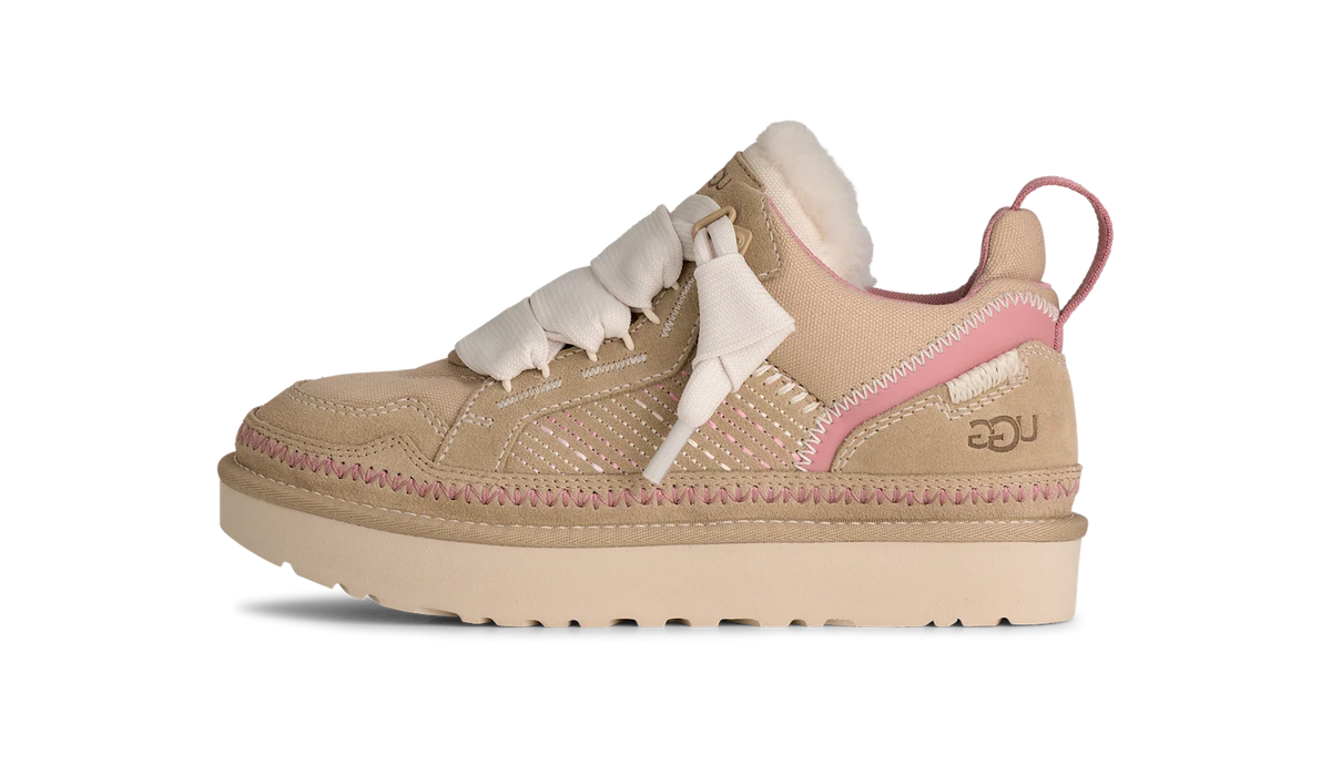 Overkicks - UGG Lowmel Meadow Sand Castle (Womens) (1175114-SNDC) - vista lateral