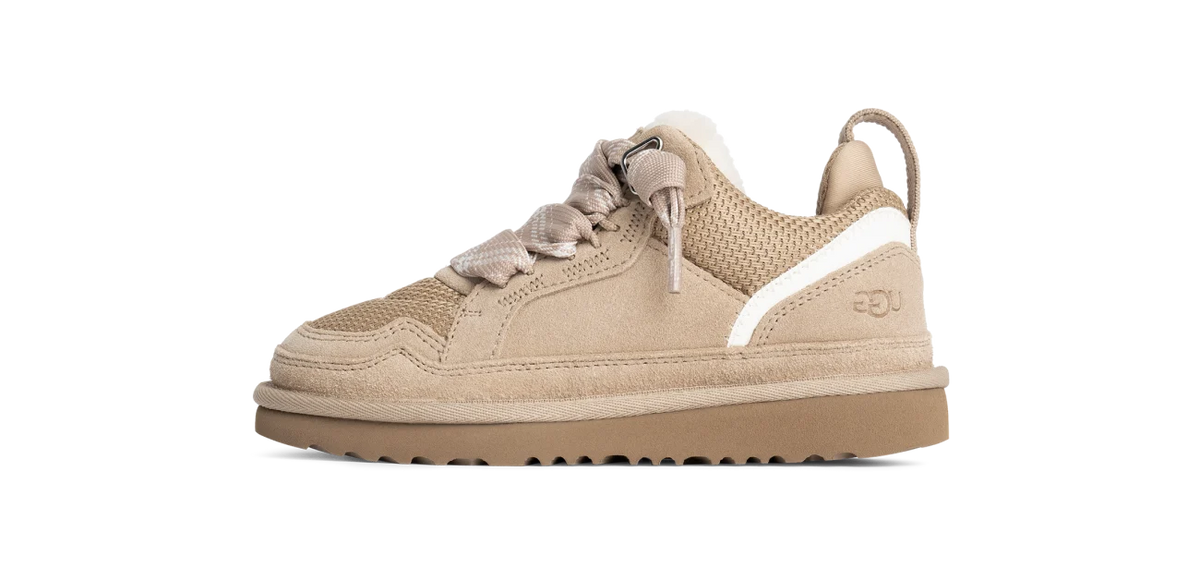 Overkicks - UGG Lowmel Sand (Kids) (1152410K-SAN) - vista lateral
