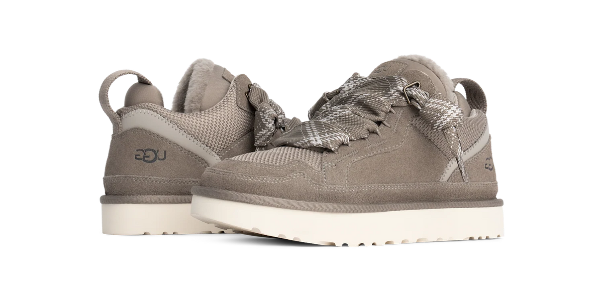 Overkicks - UGG Lowmel Smoke Plume (Womens) (1144032-SKP) - vista trasera