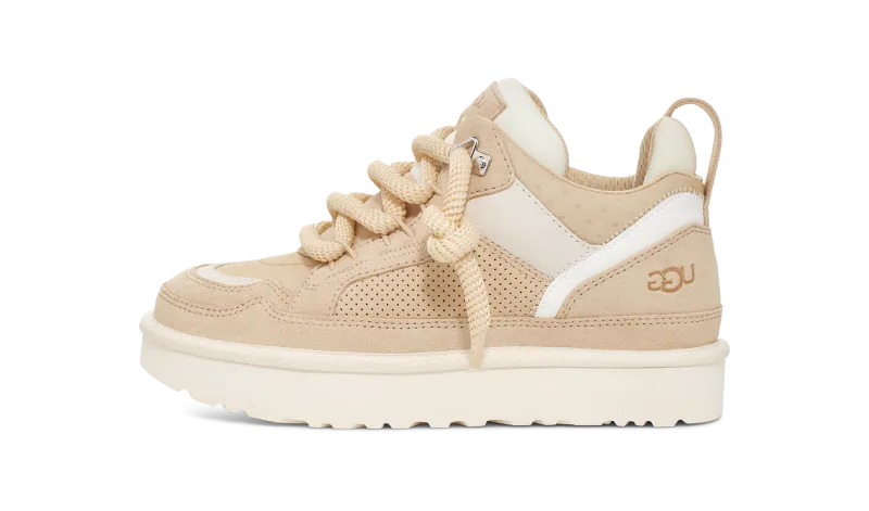 Overkicks - UGG Lowmel Spring Biscotti (Womens) (1152759-BSCT) - vista lateral
