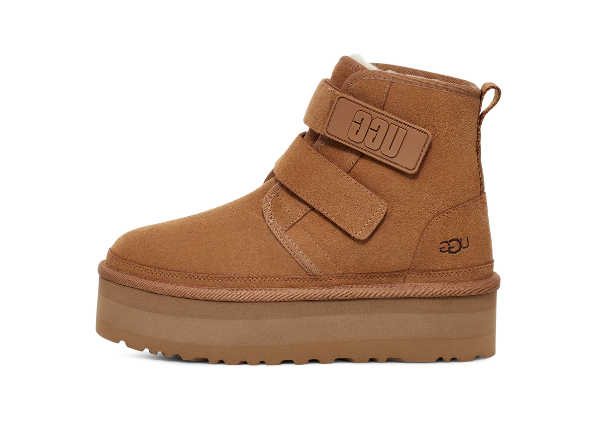 Overkicks - UGG Neumel Platform Boot Chestnut (Womens) (1130554-CHE) - vista lateral