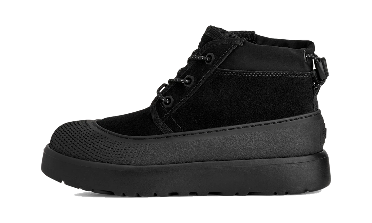 Overkicks - UGG Neumel Weather Hybrid Boot Black (Kids) (1171299K-BLK) - vista lateral